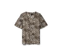 VERO MODA Vmalba SS WVN GA Noos T-Shirt à col en V, Sandshell, XL