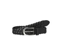 VERO MODA Vmalice Leather Belt Noos Ceinture en Cuir, Noir/détails : argenté, 90 Femmes