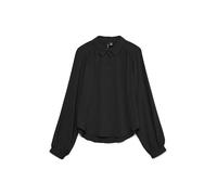 VERO MODA Vmani Ls T-Shirt WVN GA Noos, Noir, L Femmes