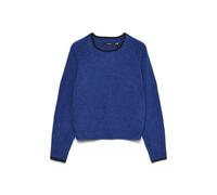 VERO MODA Vmaquarius Ls O-Neck Raglan Pullover BF Vmaquarius Ls Pull Raglan à col Rond BF Femme (Lot de 1)