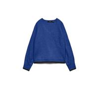 VERO MODA Vmaquarius Ls V-Neck Raglan Pullover BF Pull col, Surf The Web, XL Femme