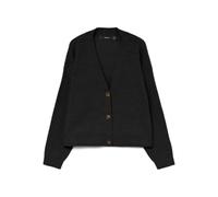 VERO MODA Vmaries Ls V-Neck Cardigan BF, Noir, L Femme