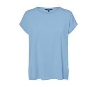 VERO MODA Vmava Plain SS Top GA JRS Noos, Bleu aéronautique, XS Femmes