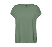 VERO MODA Vmava Plain SS Top GA JRS Noos, Hedge Green, XL Femmes