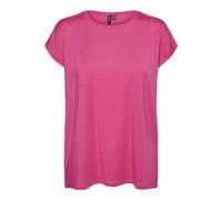 VERO MODA Vmava Plain SS Top GA JRS Noos, Rose, L Femmes