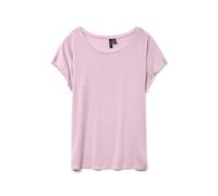 VERO MODA Vmava Plain SS Top GA JRS Noos T-Shirt, Pink-a-Boo, XS Femmes