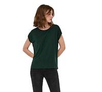 Vero Moda Vmava Plain SS Top GA Noos T-Shirt - Femme - Vert pin - XS