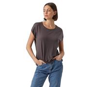 VERO MODA Vmava Plain SS Top Gajrs Noos T-Shirt pour Femme, Gris, M