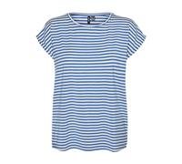 VERO MODA Vmava SS Top Stripe GA JRS Noos, Daphne, M Femmes