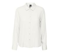VERO MODA VMBEAUTY LS Shirt GA Noos Blouse, Blanche-Neige, XL Femme