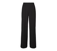 Vero Moda Becky Wide Pull On High Waist Pants Noir M / 30 Femme