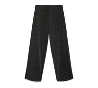 VERO MODA Vmberlin MW Pantalon Large à Paillettes Noos, Noir, L / 32L