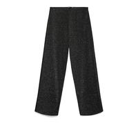 VERO MODA Vmberlin MW Pantalon Large à Paillettes Noos, Noir, S / 32L