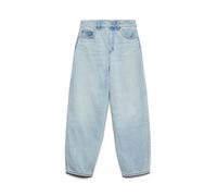VERO MODA Vmbillie HR Barrel ANK Jeans Mix GA Noos, Bleu Jeans Clair, 28W / 32L