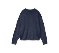VERO MODA Vmboom Ls Pull à col Rond GA Noos, Blazer Bleu Marine., L