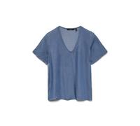 VERO MODA Vmbree SS Haut Tencel à col en V