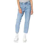 Vero Moda VMBRENDA Jean Coupe Droite pour Femme, Taille Haute, Taille Haute, Bleu Jeans Clair, 31W / 34L