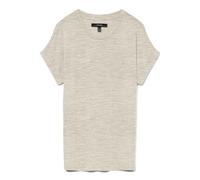 VERO MODA Vmbrianna SS Boo Rep Pull à col Rond pour Femme, Bouleau, XS