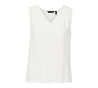 VERO MODA Vmbrit SL JRS Noos Top pour Femme, Blanche-Neige, S