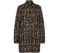 VERO MODA Vmbrushedkatrineleo Aw23 3/4 JKT Manteau en Polaire, Encre sépia, M Femme