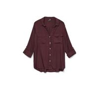 VERO MODA VMBUMPY L/S Shirt New Noos Blouse, Vin, XL Femme