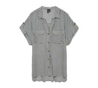 VERO MODA Vmbumpy S/S WVN GA Noos T-Shirt, Bleu, L
