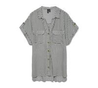 VERO MODA Vmbumpy S/S WVN GA Noos T-Shirt, Bleu, M