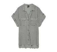 VERO MODA Vmbumpy SS T-Shirt WVN GA Noos, Vert pin, L Femmes