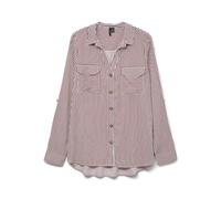 VERO MODA Vmbumpy T-Shirt L/S New WVN GA Noos, Rouge Karanda, XS