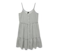VERO MODA Vmbumpy WVN GA Noos Robe Moulante Courte, Laurel Wreath, L