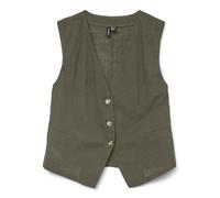 VERO MODA VMCAIA Gilet pour femme, vert, L