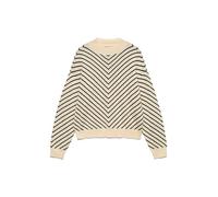 VERO MODA Vmcapricorn Ls Highneck Pullover BF Pull à col Haut, Bouleau, XS Femme