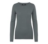 VERO MODA VMCARE Femme Structure LS O-Neck BLOU GA Noos Sweater, Baume Green, S (EU)