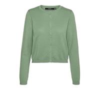 VERO MODA Vmcare Structure Ls Button Cardigan Noos Pull-Over, Hedge Green, XS Femme