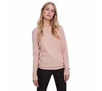 VERO MODA Vmcare Structure Ls O-Cou Blou Noos Sweater, Rose (Rose Misty), XXL Femme