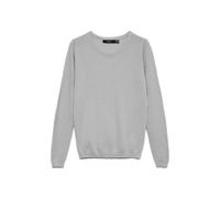 Vero Moda Femme Vmcare Structure O-neck Blouse Noos Pull, Gris (Light Grey Mélange Light Grey Mélange), M EU
