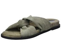 Vero Moda Vmcelia Leather, Sandales Femme, Gris (Light Grey Denim), 37 EU