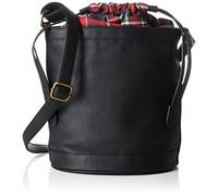 VERO MODA Vmcheck Sac à bandoulière pour Femme, Noir, 24x17x18 cm (B x H x T)