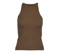 VERO MODA Vmchloe JRS Noos Débardeur Court Top, Gris, M Femme