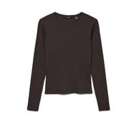 VERO MODA Vmchloe Ls GA JRS Noos Haut Court, Gâteau au Chocolat, M