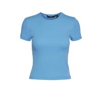 VERO MODA Vmchloe SS JRS Noos Short Top, Bleu Ciel, S Femme
