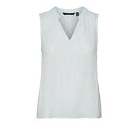 Vero Moda Vmclaire Menny SL Top WVN GA Haut, Manches Longues : Transparent, XS Femme