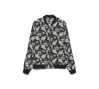 VERO MODA Vmcoco L/S Bomber AOP GA WVN Noos, Noir, M Femmes