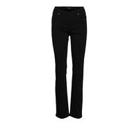 VERO MODA VMDAF Mr VI1137 Noos Jeans pour Femme Noir Taille M 30, Schwarz, M x 30L