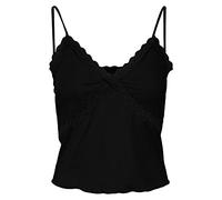VERO MODA Vmditte Débardeur Court Jrs Noos Femme Haut, Noir, S