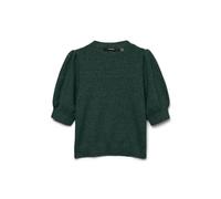 VERO MODA Vmdoffy GA Noos Pull à col Rond 2/4, Vert pin, S