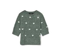 VERO MODA Vmdoffy Intarsia 2/4 O-NK Pullov GA Noos Pull, Laurel Wreath, S Femme