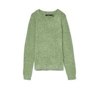 VERO MODA Vmdoffy Ls O-Neck Blouse GA Noos Pull-Over, Forest Shade/détail : mélangé, M Femme