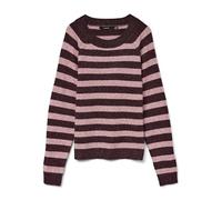 Vero Moda Pull en maille VMDOFFY lie de vin Taille S