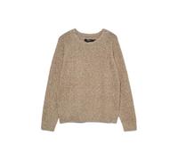 VERO MODA Vmdoffy Ls O-Neck Blouse GA Noos, Emperador, Large Femmes